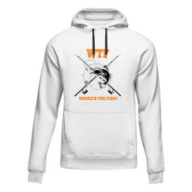 WTF Where's The Fish Unisex Hoodie